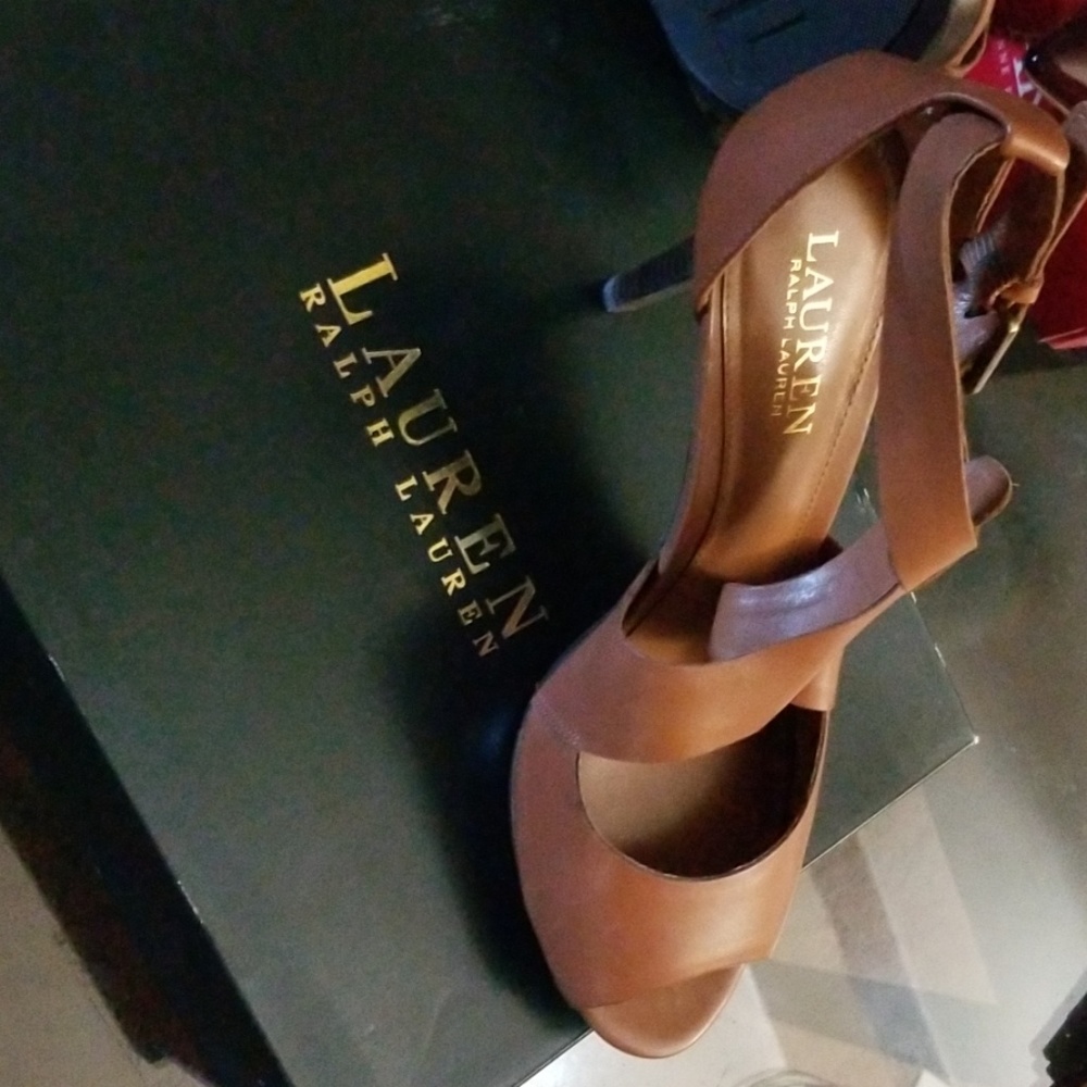 Ralph Lauren platform sandals